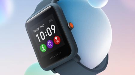 Amazfit Bip S Lite: pantalla de 1,28 pulgadas, Bluetooth 5.0 y autonomía de hasta 30 días por menos de 40 dólares