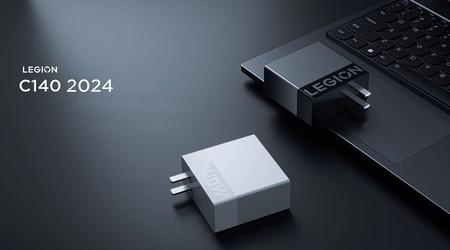 Lenovo ha presentado el cargador Legion C140 2024 GaN con 140W de potencia y un precio de 30 dólares