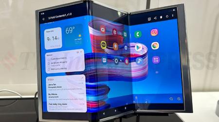 Medios: a finales de 2025, Samsung presentará su primer smartphone con triple pantalla plegable
