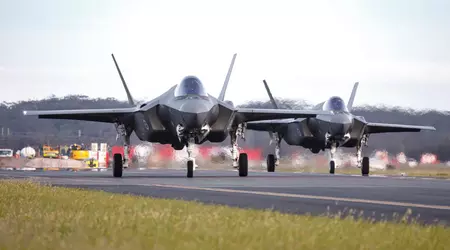 La Real Fuerza Aérea Australiana recibió cuatro cazas de quinta generación F-35A Lightning II
