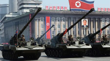 Sistemas de artillería norcoreanos Koksan avistados en el frente