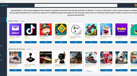 Amazon acaba con su tienda de aplicaciones