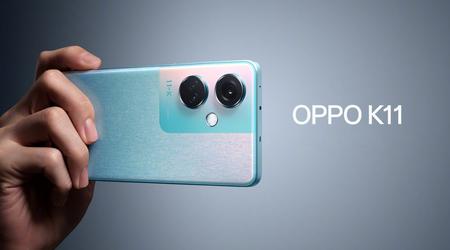 OPPO K11: pantalla OLED de 120Hz, chip Snapdragon 782G y batería de 5000mAh con soporte de carga rápida de 100W.