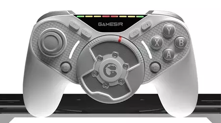 Presentando Swift Drive: un controlador inusual con un volante incorporado y botones de cambio de marchas