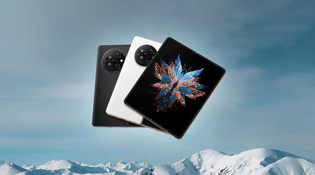 Tecno Phantom V Fold: smartphone plegable con Dimensity 9000+, dos pantallas AMOLED LTPO a 120 Hz y cinco cámaras desde 1.100 $.
