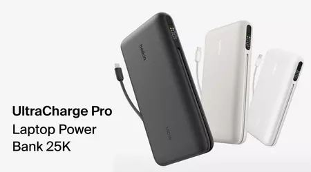 Belkin UltraCharge Pro 25K: la batería portátil con cable integrado y 140 W que aún no llega a España