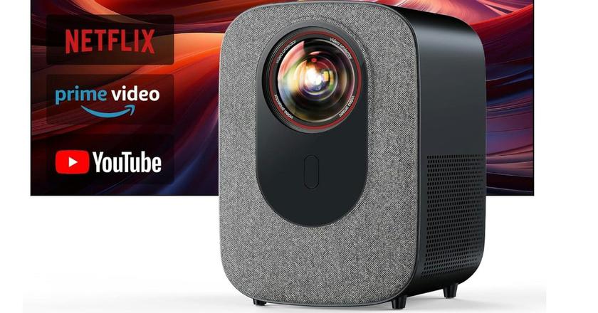 Jimveo E28 proyector con netflix integrado