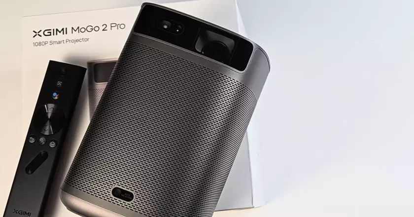 Mejores proyectores de cine al aire libre XGIMI MoGo 2 Pro 1080P