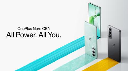 OnePlus Nord CE 4: Pantalla AMOLED de 120 Hz, chip Snapdragon 7 Gen 3, batería de 5.500 mAh con carga de 100 W, Android 14 y una cámara triple de 50 MP.