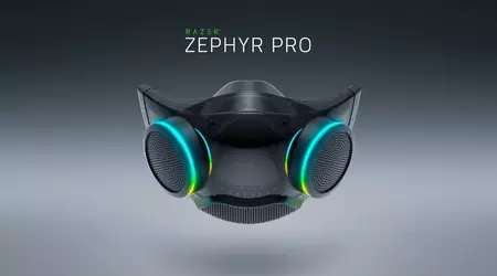 Razer presentó el protector facial Zephyr Pro, ahora también con altavoz, pero una vez y media más caro