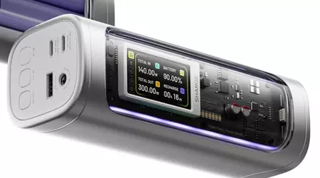 Se reveló un monstruoso banco de energía Shargeek 300 con una capacidad de 24,000 mAh y soporte para carga de 300W