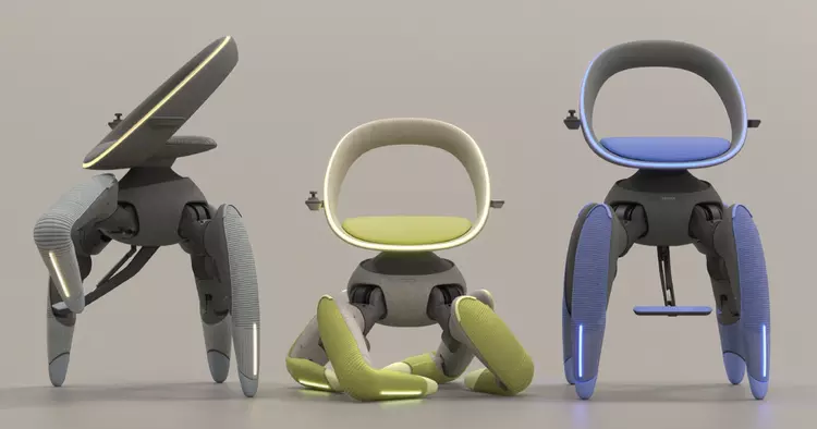La silla robótica de Toyota puede ...