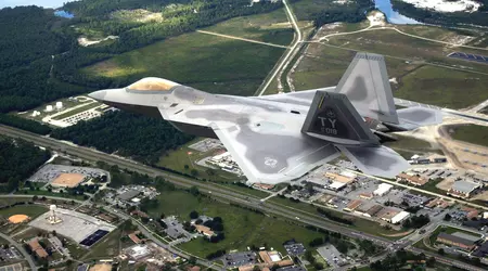 La base aérea de Tyndall ha enviado un caza F-22 Raptor al museo y se prepara para la llegada del F-35 Lightning II