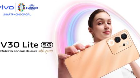 vivo V30 Lite 5G: pantalla AMOLED de 120Hz, chip Snapdragon 695, carga de 44W y cámara de 64MP con sensor de temperatura corporal.
