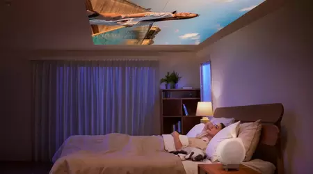 BenQ ha presentado el GV32: un proyector portátil con Google TV y proyección en el techo