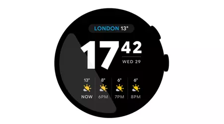Google actualiza el widget del tiempo en Wear OS: nuevo diseño y previsión a 4 horas