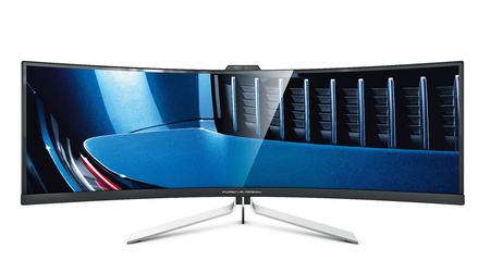 AOC y Porsche Design lanzarán un monitor curvo de 49 pulgadas con un panel de 240 Hz
