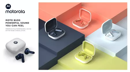 Moto Buds: transductores de 12,4 mm, Bluetooth 5.3, Hi-Res Audio, ANC y hasta 42 horas de autonomía por 60 euros