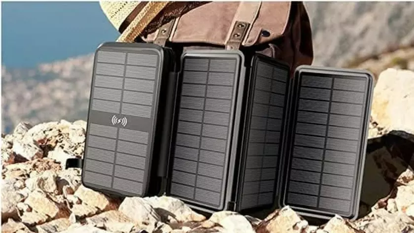 Superallure Cargador Solar Power Bank 43800mAh