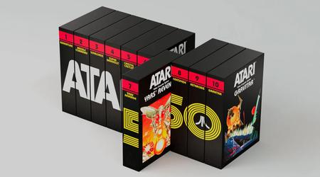 Atari vende una edición limitada de 10 juegos de Atari 2600 en cajas originales y bundle por 999,99 $.