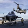 El portaaviones insignia HMS Queen Elizabeth, que transporta cazas de quinta generación F-35 Lightning II, llevó a cabo con éxito una serie de misiones de ataque simuladas frente a las costas de Noruega.-21