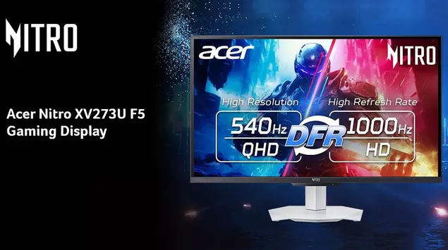 Acer Nitro XV273U F5: 1.000 Hz ...