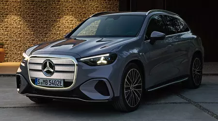 Mercedes ha presentado el GLC eléctrico con una enorme parrilla iluminada
