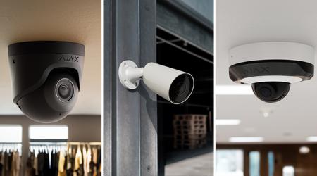TurretCam, BulletCam y DomeCam Mini: nuevas cámaras de seguridad de Ajax Systems con resolución de hasta 4K y protección IP65