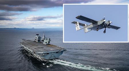 El Reino Unido ha probado la entrega de carga mediante un dron HCMC en su mayor portaaviones, el HMS Prince of Whales, de 3.850 millones de dólares.