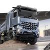 Mercedes-Benz eArocs 400 en la feria bauma