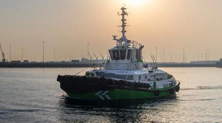 El remolcador eléctrico más potente: Damen RSD-E Tug 2513 ha entrado en el Libro Guinness de los Récords.