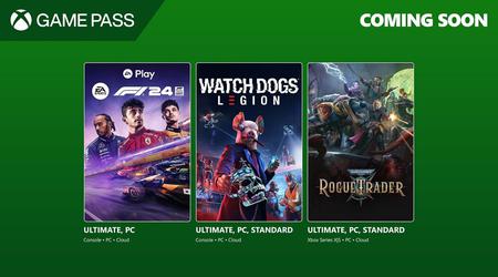 Los suscriptores de Xbox Game Pass recibirán EA Sports F1 24 y Watch Dogs: Legion a finales de febrero
