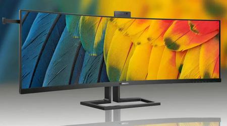 Philips presenta un monitor 5K ultra gran angular con un radio de curvatura de 1500R por 940 euros