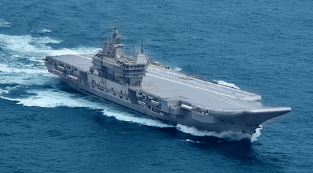 India ha construido el primer portaaviones INS Vikrant con un coste de 2.500 millones de dólares: puede transportar cazas F-18 Super Hornet, Rafale M, Tejas y MiG-29