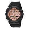Icono Casio G-Shock GMAS140PG-1A con caja negra