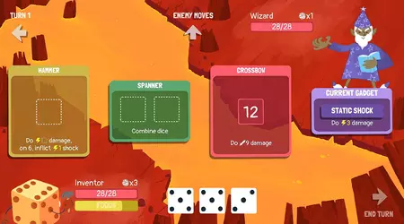 Dicey Dungeons del creador VVVVVV está disponible en teléfonos con DLC gratuito