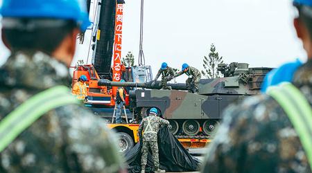 Taiwán comienza a entrenarse con los tanques estadounidenses M1A2T Abrams