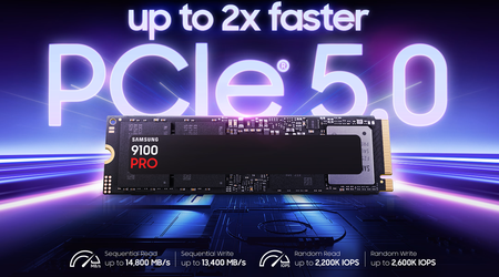 Samsung anuncia el 9100 Pro, un SSD NVMe PCIe 5.0 con una capacidad máxima de 8TB