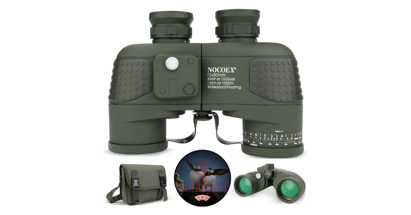 NOCOEX Marine mejores prismáticos compactos impermeables