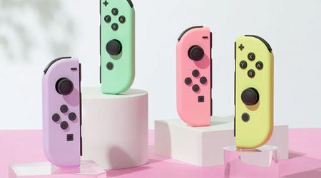 Nintendo presenta nuevos juegos de mandos Joy-Con en colores pastel