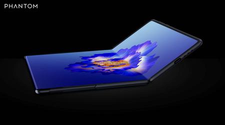 Tecno Phantom Vision V: un concepto de smartphone plegable con pantalla deslizante flexible de 10,1 pulgadas