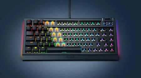 Para aquellos que aman la personalización: Razer ha introducido el BlackWidow V4 75% Barebones - un teclado mecánico sin botones