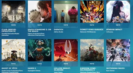 TGA 2025: la segunda etapa de votación de los usuarios ha comenzado - ¡únete a nosotros!