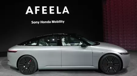 Sony mostró un prototipo del coche Afeela, que aparecerá en 2026