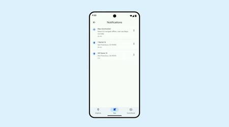 Aparece una barra inferior simplificada de Google Maps en Android
