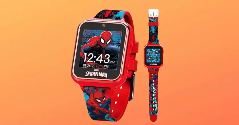 Reloj inteligente Accutime Spider-Man para niños
