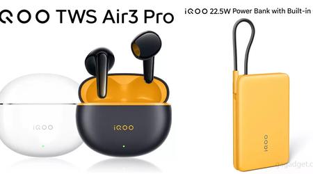 iQOO TWS Air 3 Pro: cancelación activa de ruido, códecs de alta resolución y carga de 15 minutos
