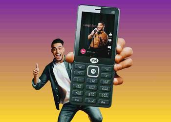 Un teléfono con botones y AI ...