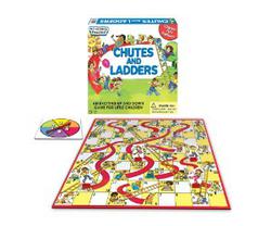 Juego clásico de toboganes y escaleras