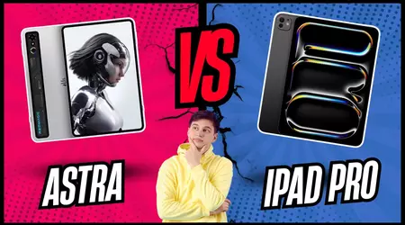 REDMAGIC Astra vs Apple iPad Pro M4: Comparativa
